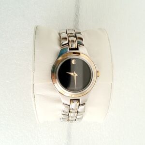 Movado Silver and Gold Women's Watch